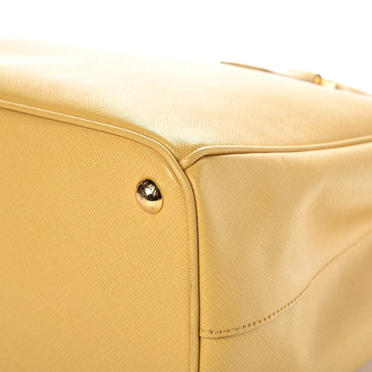 Prada Saffiano Medium Galleria Double Zip Tote Ginestra 13 of 14
