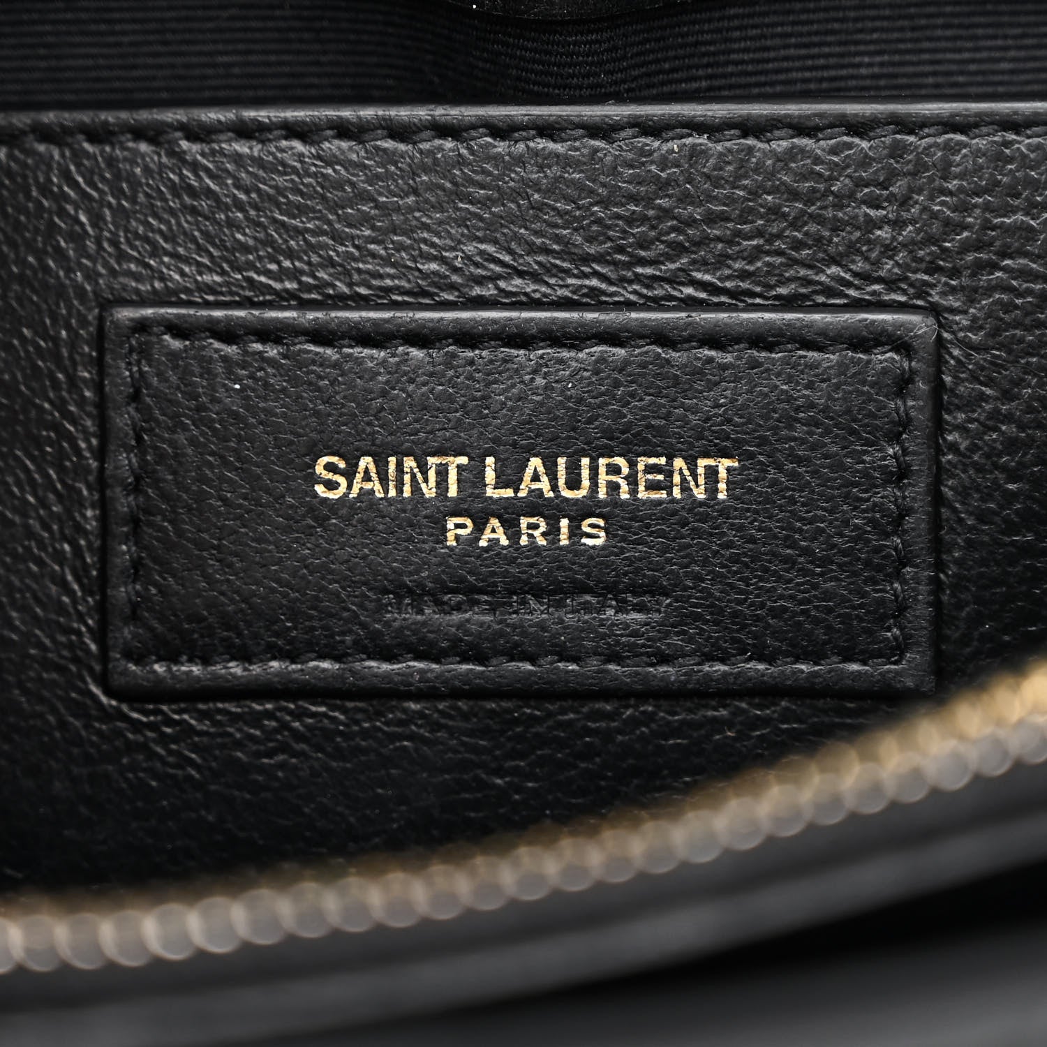 Saint Laurent Calfskin Y Quilted Monogram Small Loulou Chain Satchel Black 6 of 11