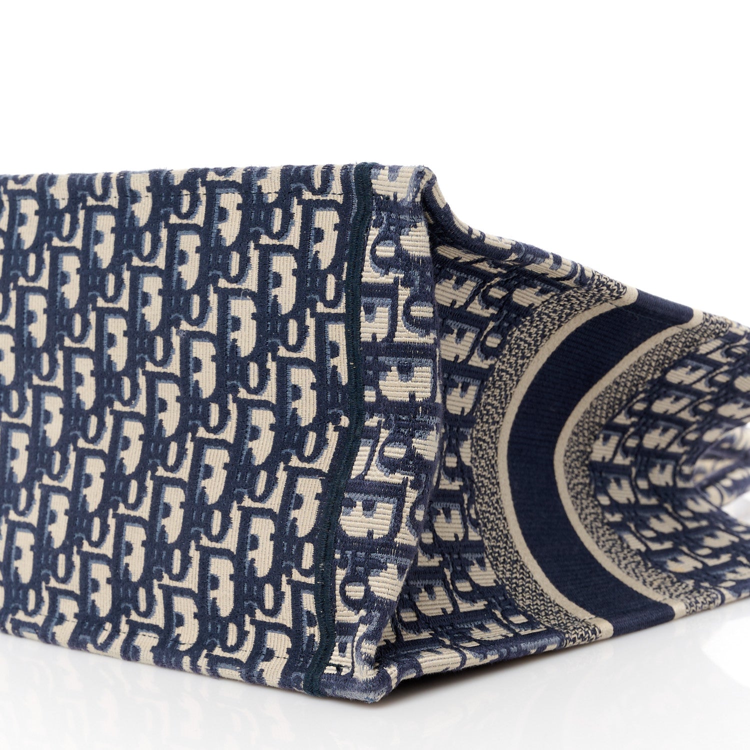 Christian Dior Oblique Medium Book Tote Blue Multicolor 10 of 10