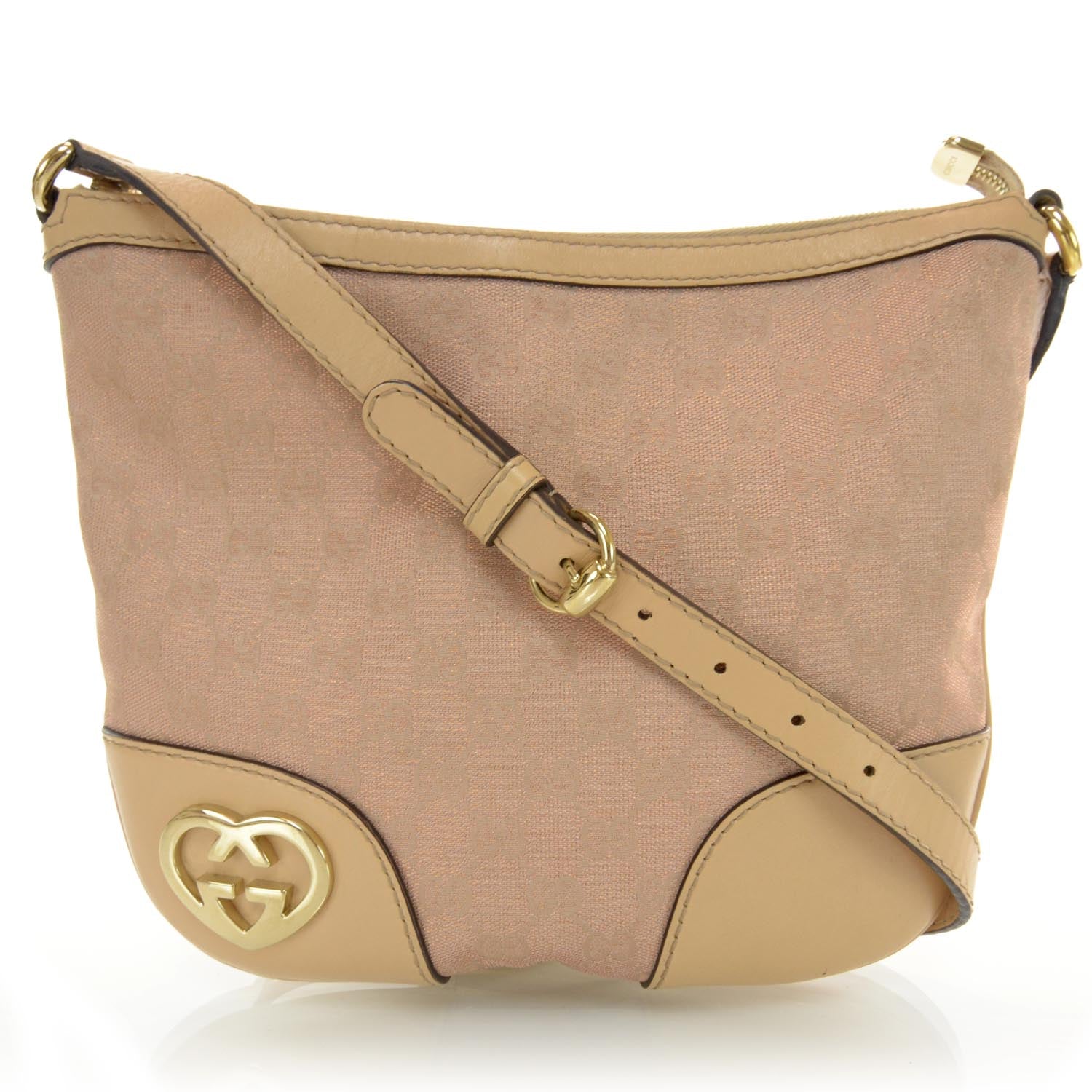 Gucci Monogram Medium Lovely Messenger Pink 1 of 8
