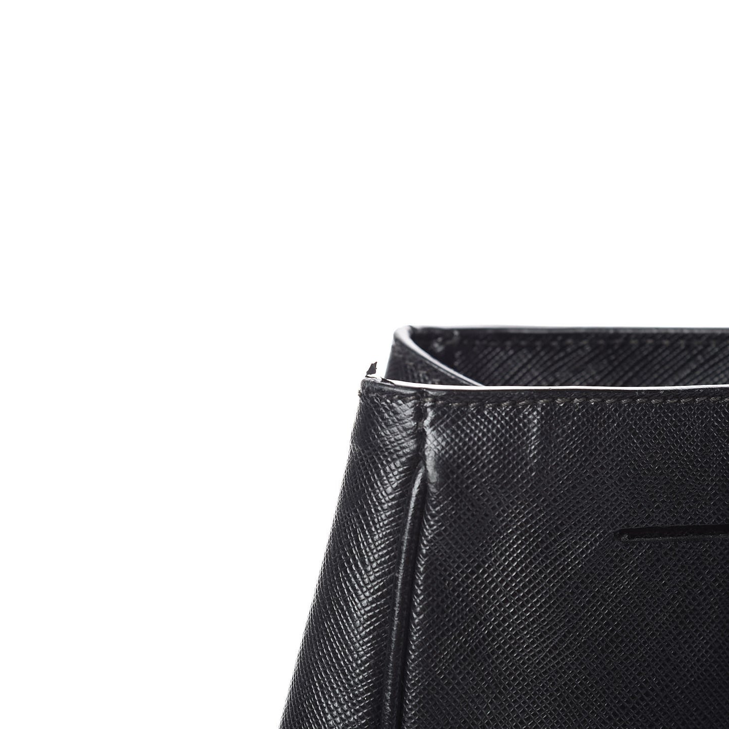 Saffiano Lux Large Tote Black