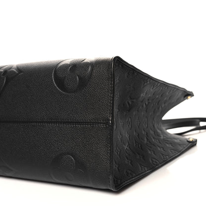 Louis Vuitton Empreinte Monogram Giant Onthego GM Black 9 of 9