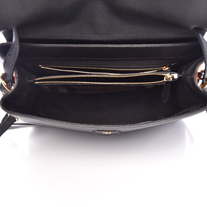 Burberry Derby Calfskin House Check Medium Camberley Black 5 of 11