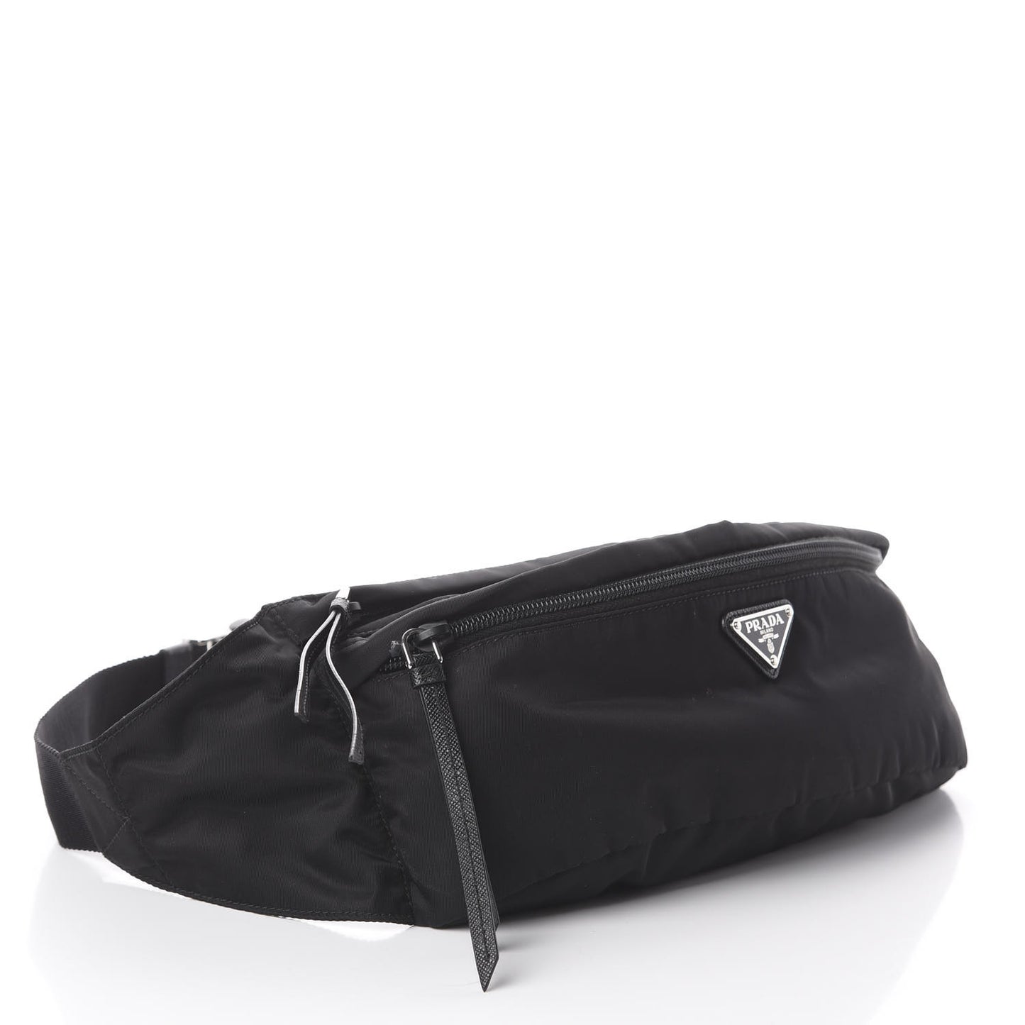 Tessuto Nylon Montagna Belt Bag Black