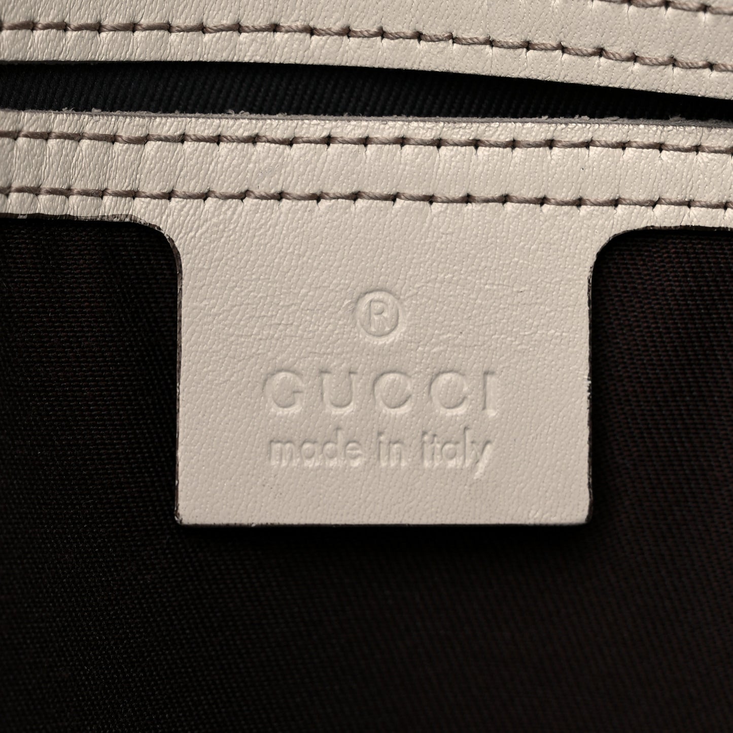 GG Plus Monogram Joy Vertical Tote Off White