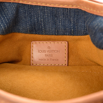 Louis Vuitton Monogram Denim Pleaty Blue 6 of 6