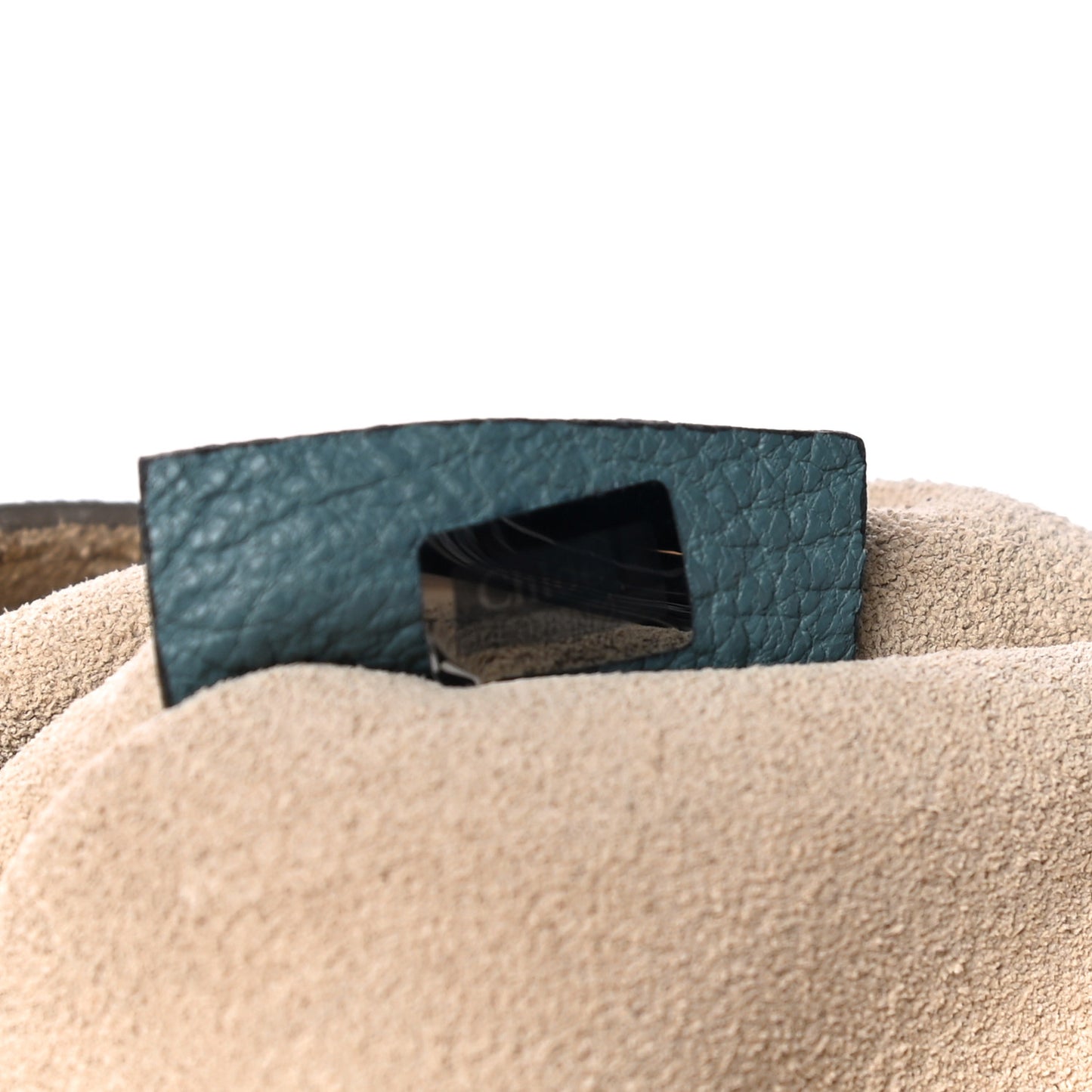 Grained Lambskin Drew Shoulder Bag Cloudy Blue