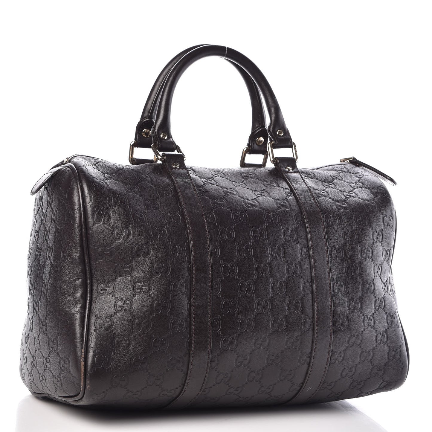 Guccissima Medium Joy Boston Dark Brown