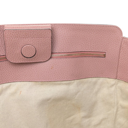 Gucci Dollar Calfskin Medium Swing Tote Grey Field Soft Pink 20 of 29