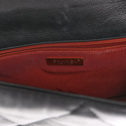 Chanel Goatskin Quilted Large Chanel 19 Flap Black 6 of 9