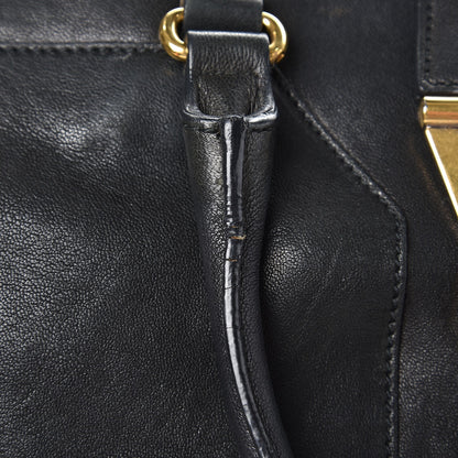 Saint Laurent Sheepskin Large Cabas ChYc Black 9 of 14