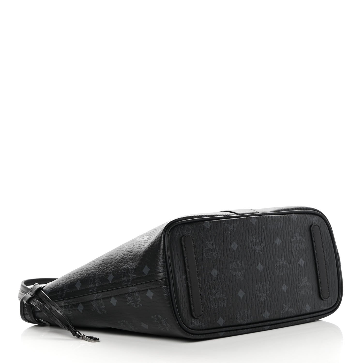 MCM Visetos Small Liz Reversible Shopper Tote Black 5 of 16