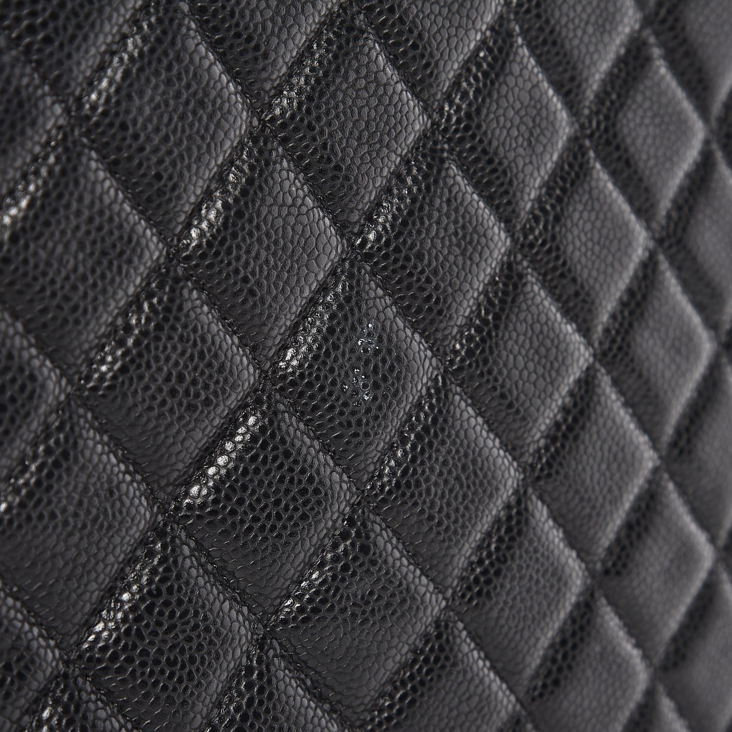 Chanel Caviar Quilted Medium Cosmetic Case Black 8 of 9