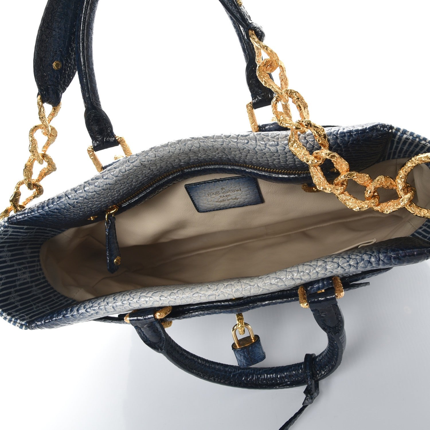 Louis Vuitton Denim Stripes Corsaire Polka Dot Besace 7 of 9