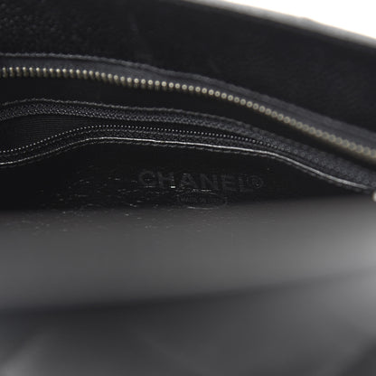 Chanel Caviar Quilted Medallion Tote Black 8 of 10