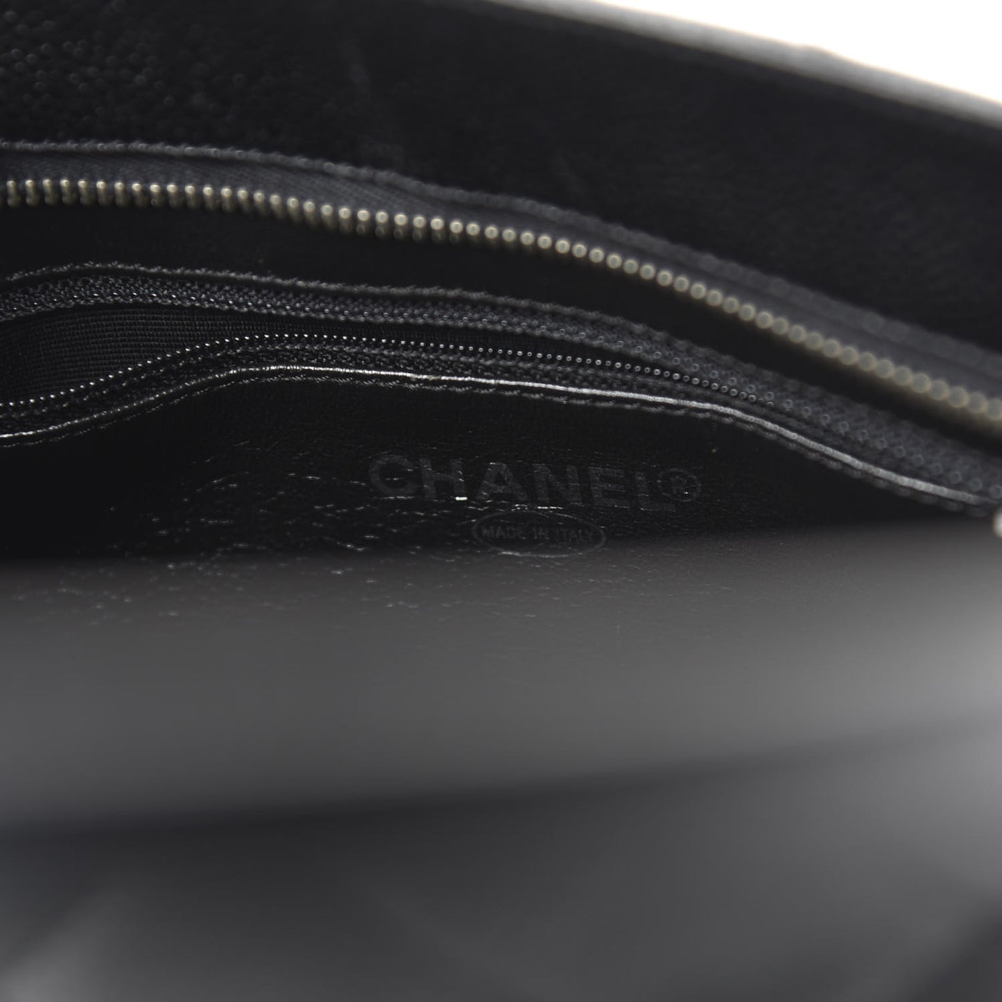 Caviar Quilted Medallion Tote Black
