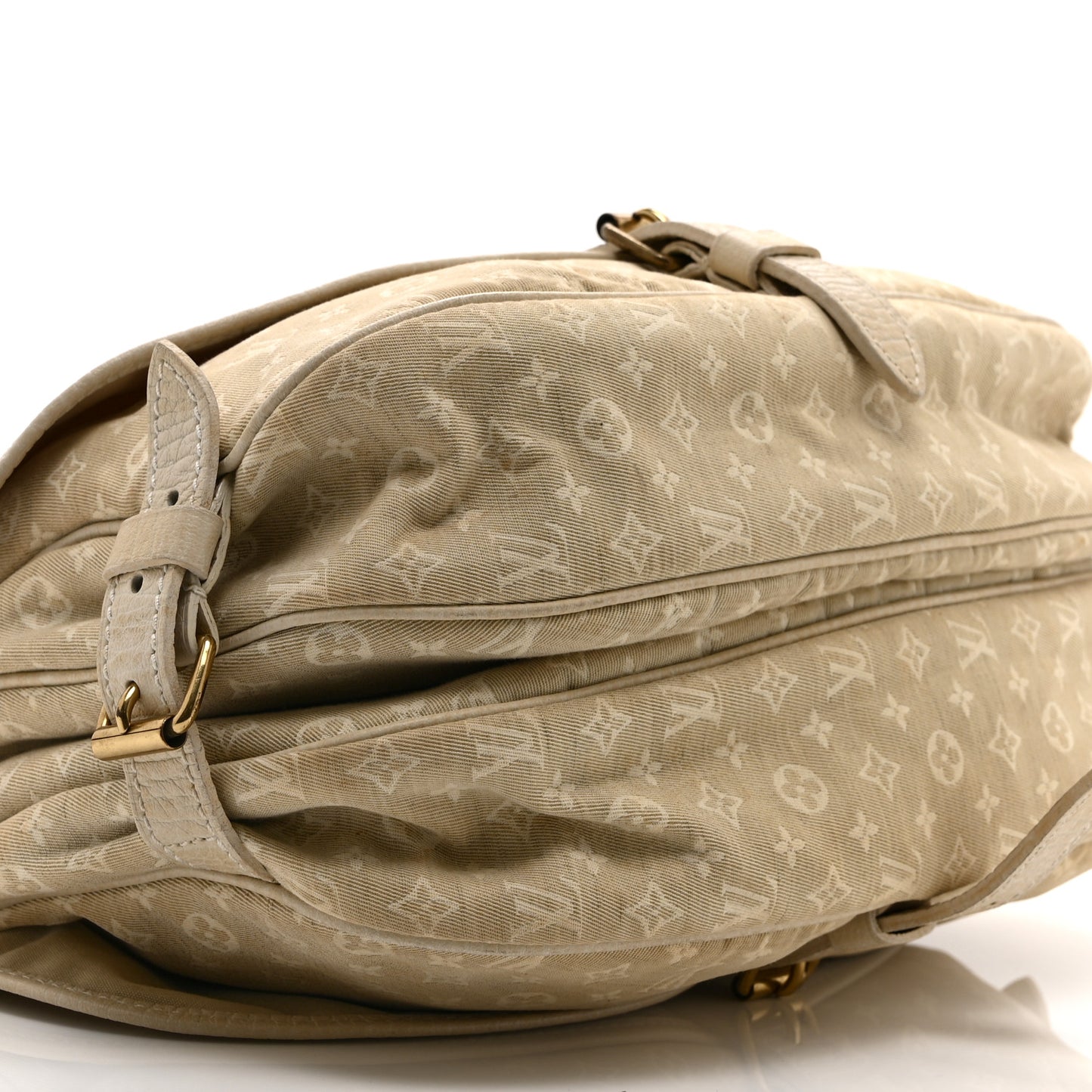 Monogram Mini Lin Saumur Dune
