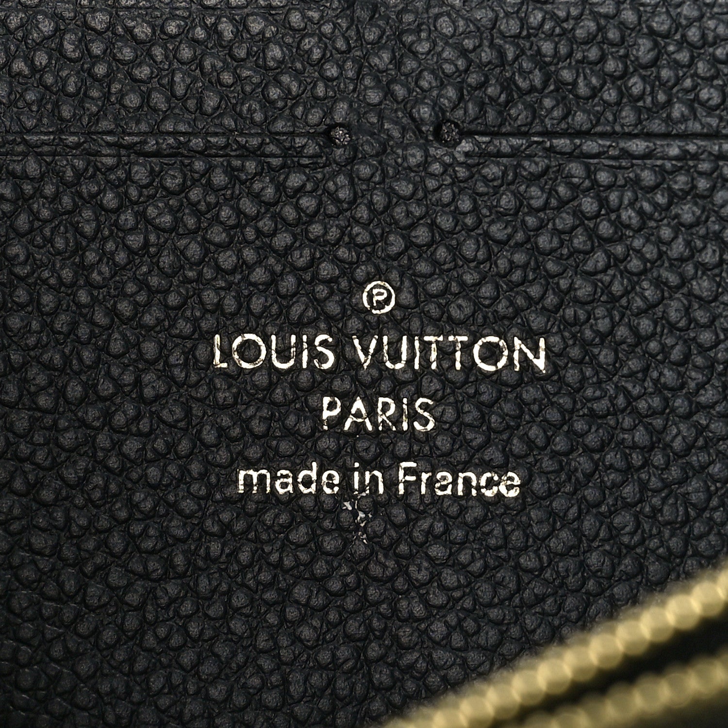 Louis Vuitton Empreinte Clemence Wallet Black 6 of 8