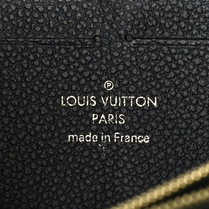 Louis Vuitton Empreinte Clemence Wallet Black 6 of 8