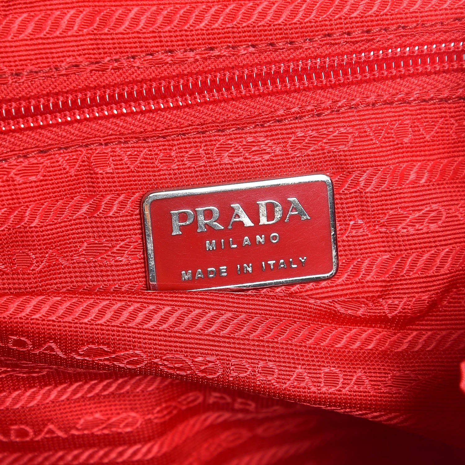Prada Nylon Vela Medium Backpack Rosso 6 of 13