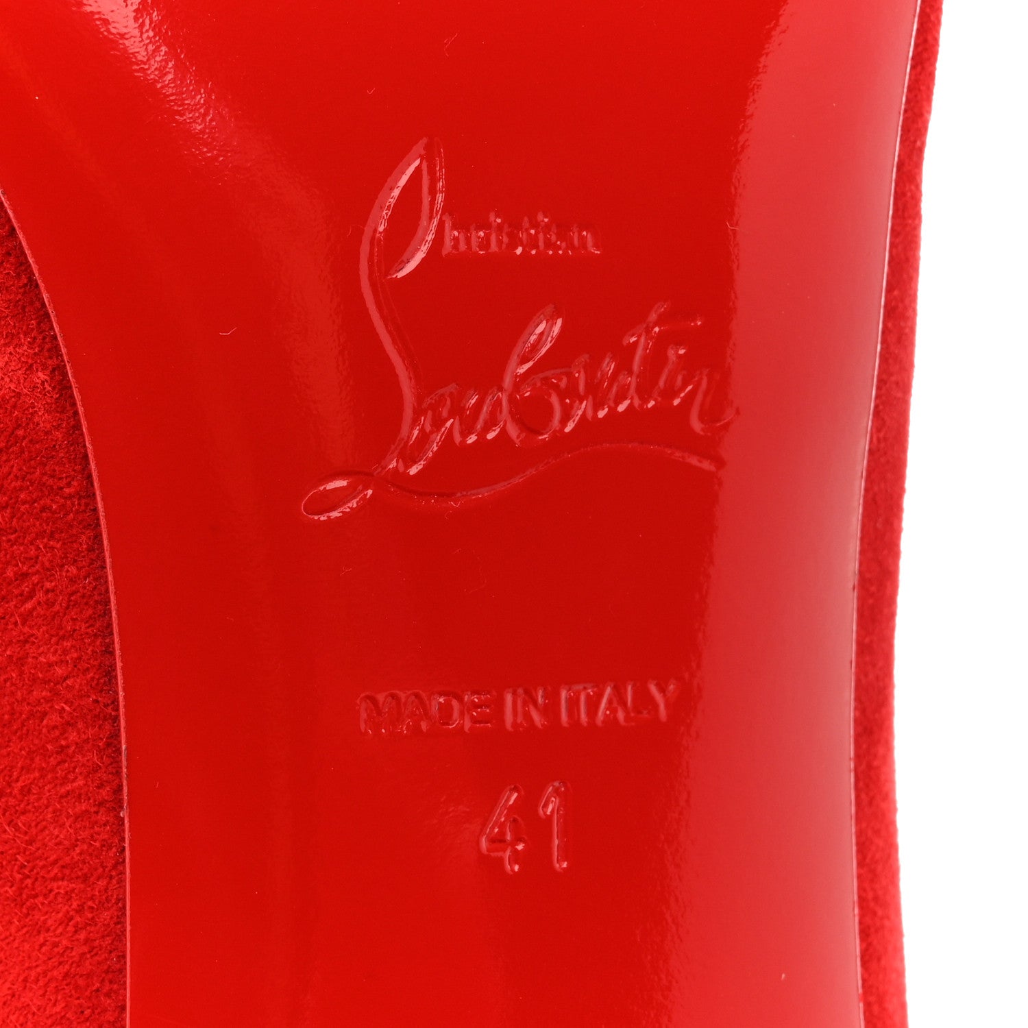 Christian Louboutin Veau Velours Donna Stud Spikes 85 Pumps 41 Loubi 8 of 9
