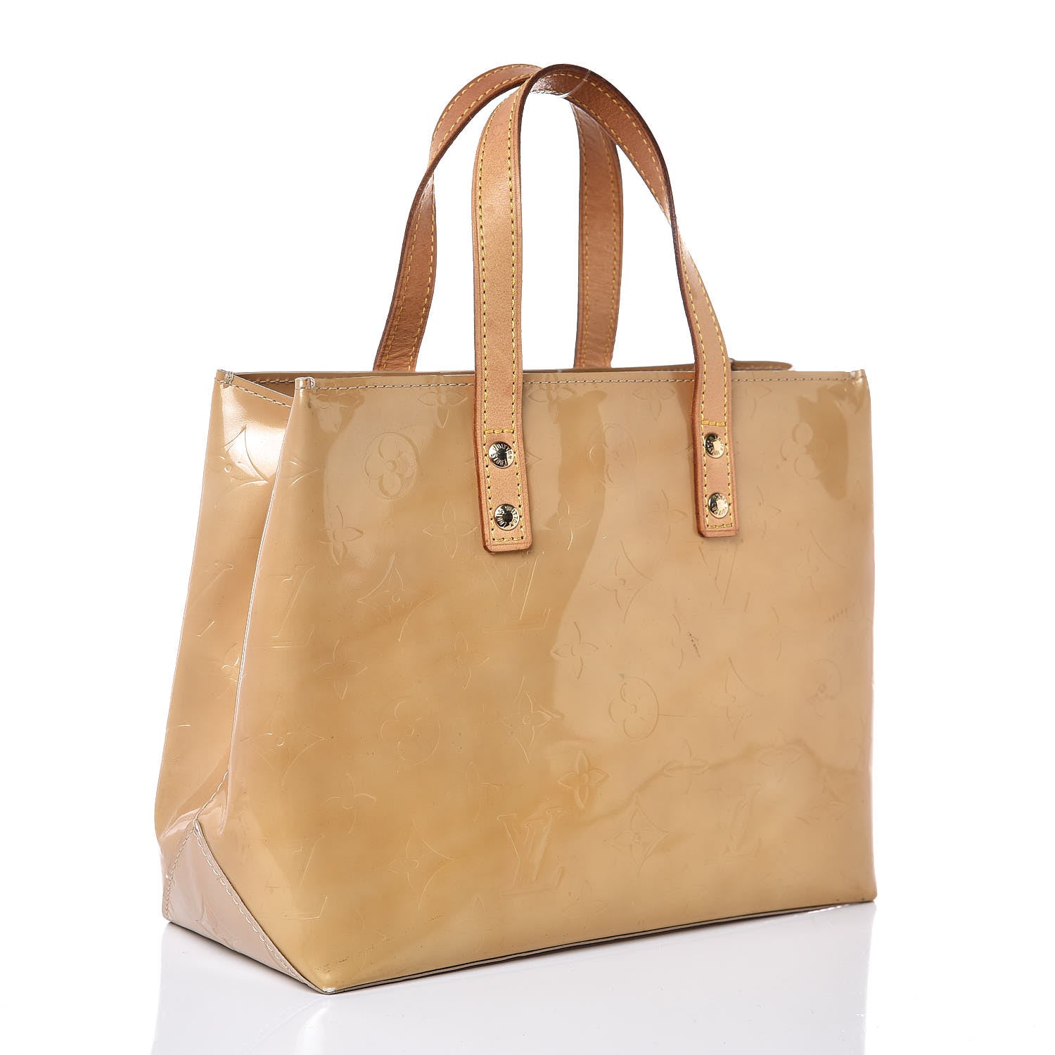 Louis Vuitton Vernis Reade PM Beige 3 of 15