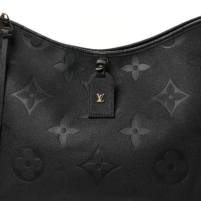 Louis Vuitton Empreinte Monogram Giant CarryAll MM Black 8 of 10