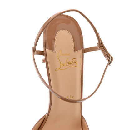 Christian Louboutin Patent Rivierina 85 Pumps 41 Nude 6 of 9