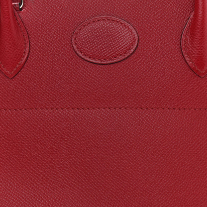 Hermes Epsom Bolide 27 Rouge Grenat 8 of 10
