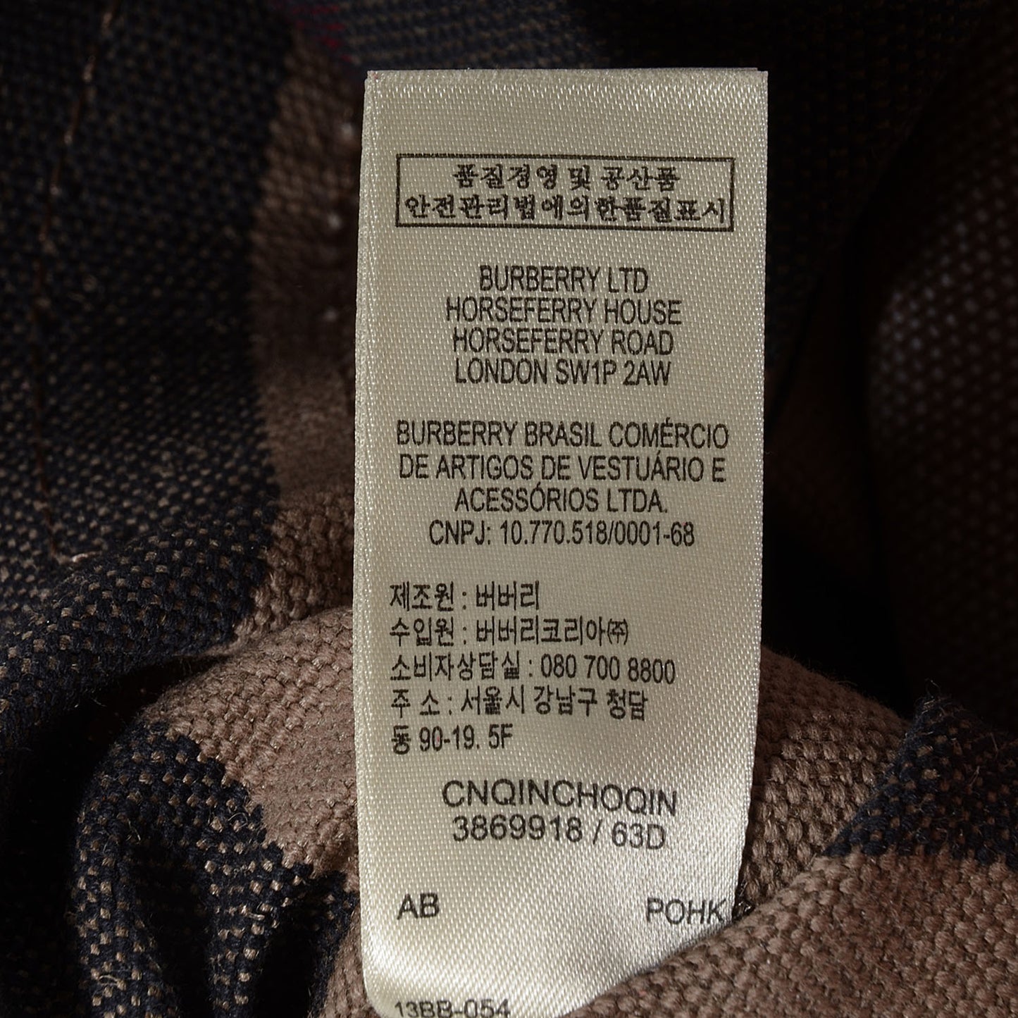 Canvas Large Mega Check Maidstone Cadmium Red