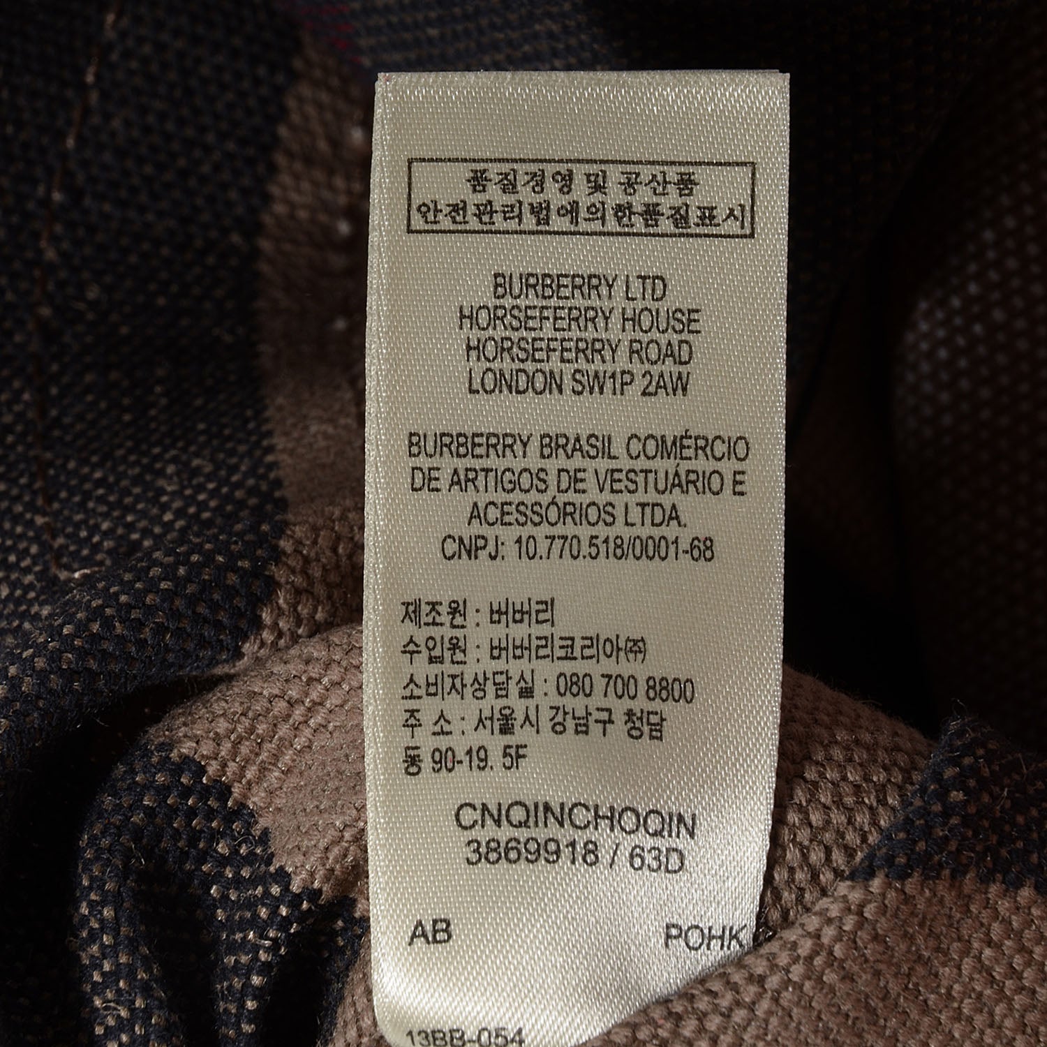 Burberry Canvas Large Mega Check Maidstone Cadmium Red 8 of 11