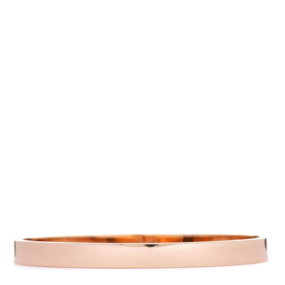 Hermes 18K Rose Gold Diamond PM Kelly Pave Bracelet SH 3 of 5