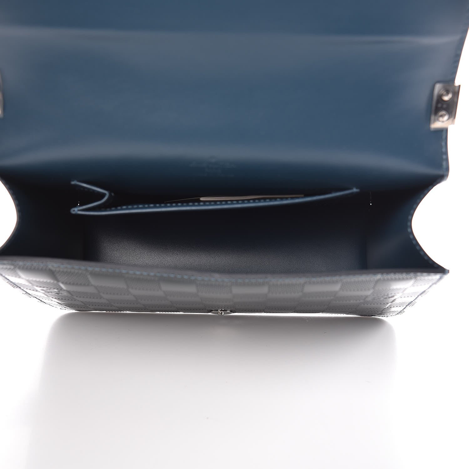 Louis Vuitton Damier Vernis Cabaret Bag Blue 5 of 10
