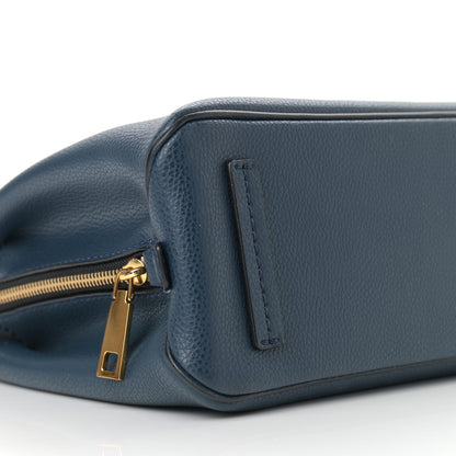 Marc Jacobs Pebbled Calfskin The Editor 29 Tote Blue Sea 7 of 8