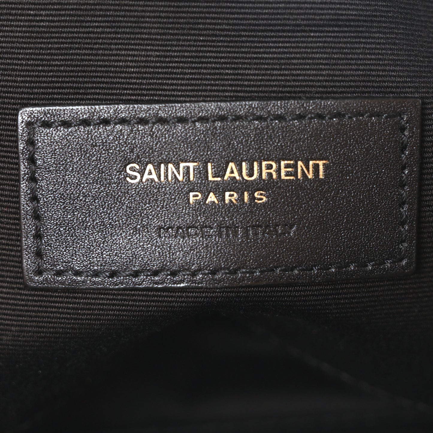 Grain De Poudre Monogram Belt Bag Black