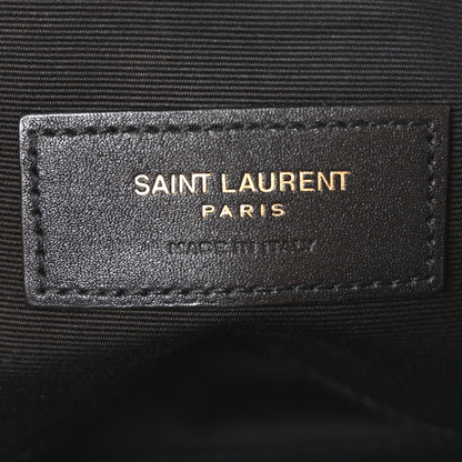 Saint Laurent Grain De Poudre Monogram Belt Bag Black 6 of 11