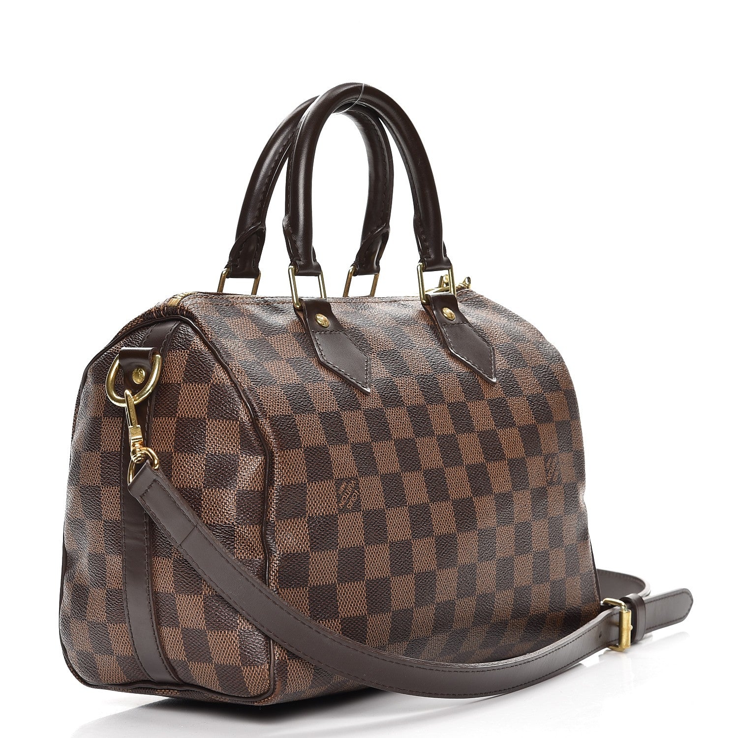 Louis Vuitton Damier Ebene Speedy Bandouliere 25 4 of 8