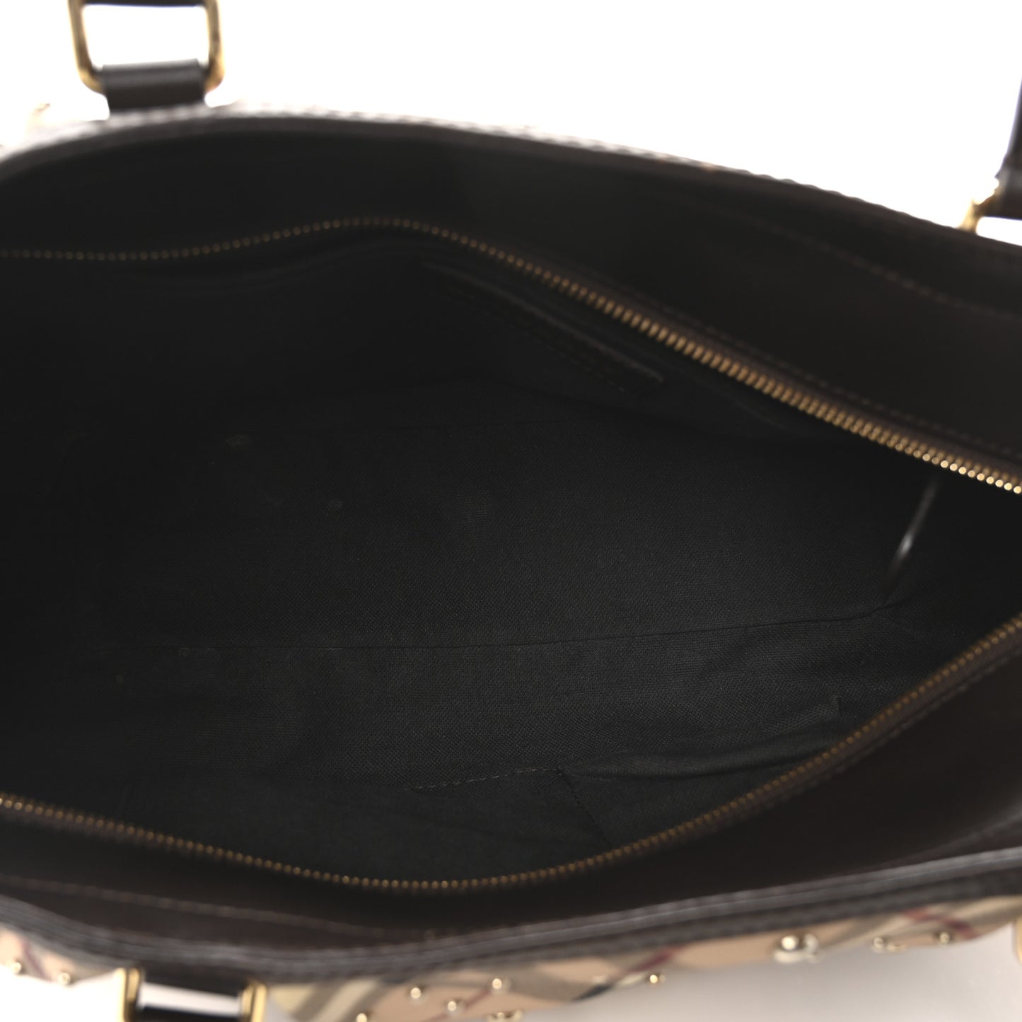 Haymarket Check Studded Hannington Satchel Bag