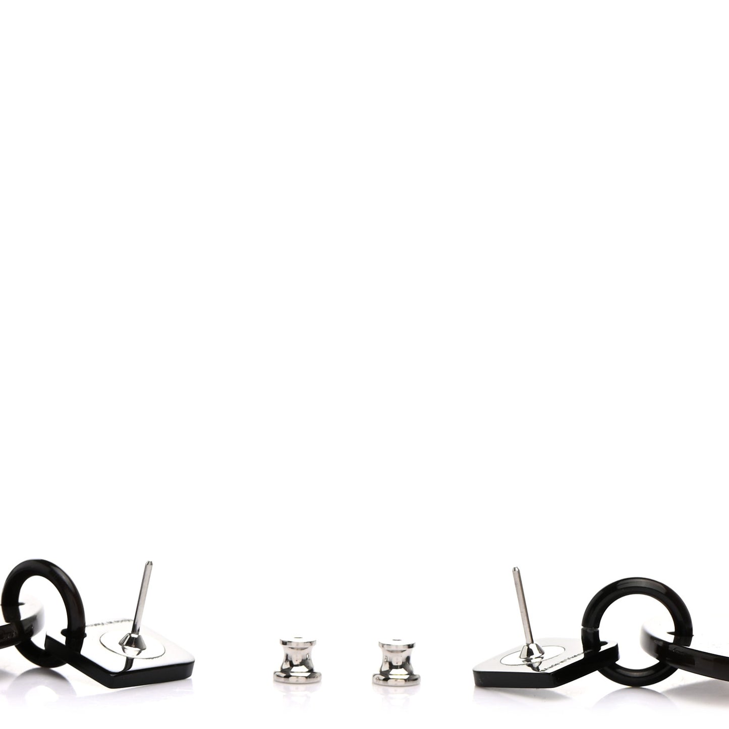 Buffalo Horn Isthme Earrings Black
