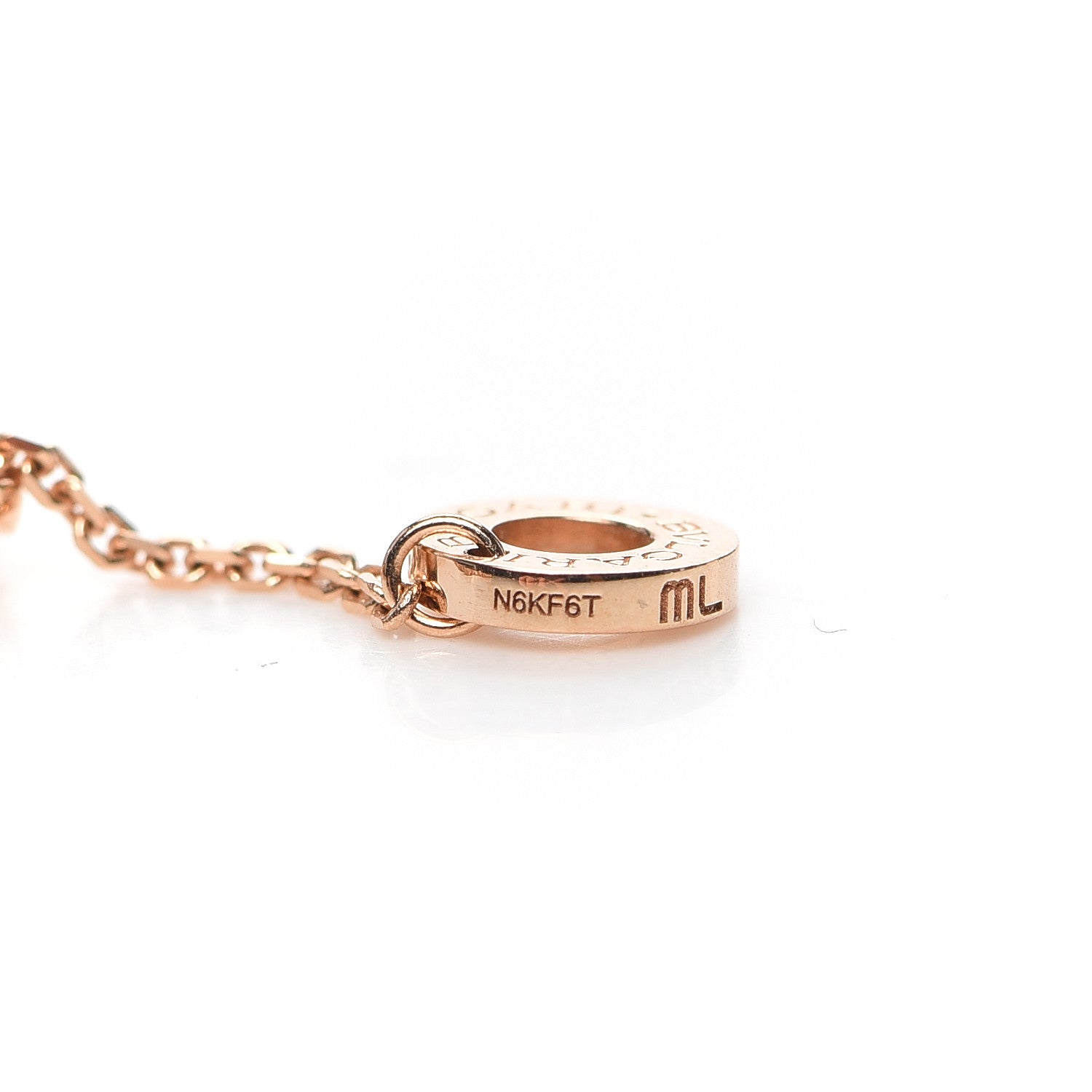 Bulgari 18K Rose Gold Diamond Divas' Dream Bracelet 10 of 12