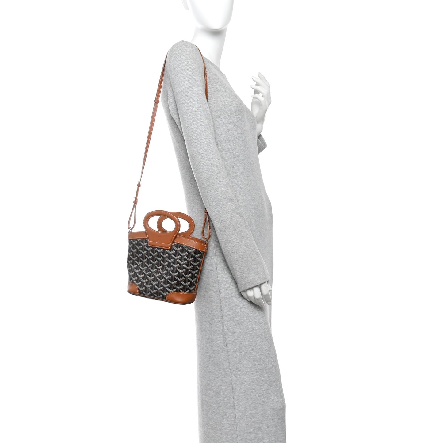 Goyardine Beluga Mini Black Gold