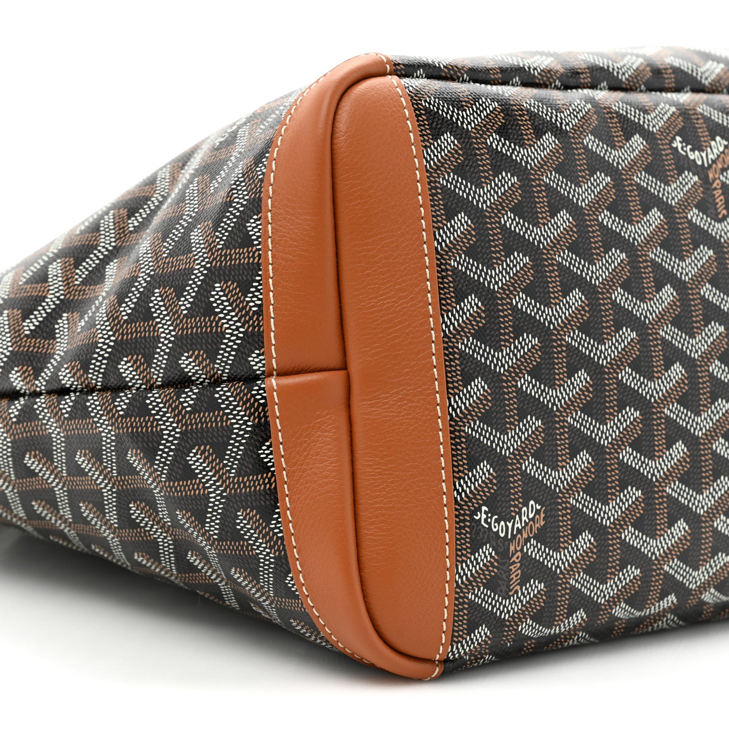 Goyard Goyardine Artois MM Black Gold 8 of 8