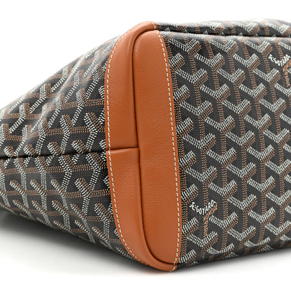 Goyard Goyardine Artois MM Black Gold 8 of 8