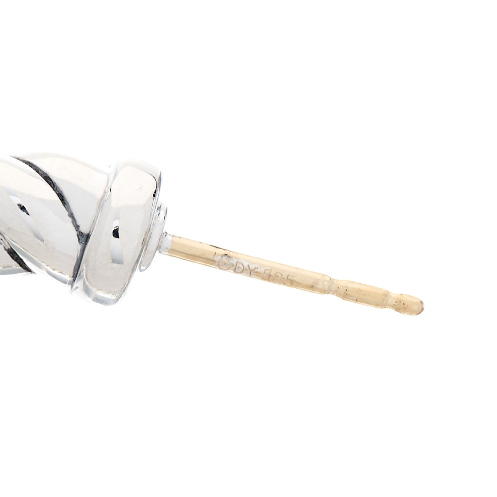 David Yurman Sterling Silver Sculpted Cable Hoop Earrings 5 of 5