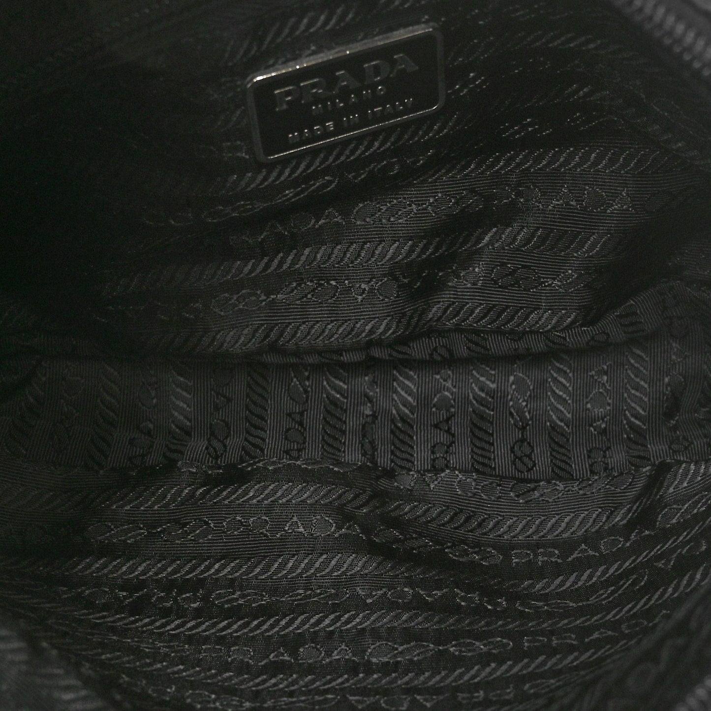 Nylon Tessuto Vela Crossbody Bag Black