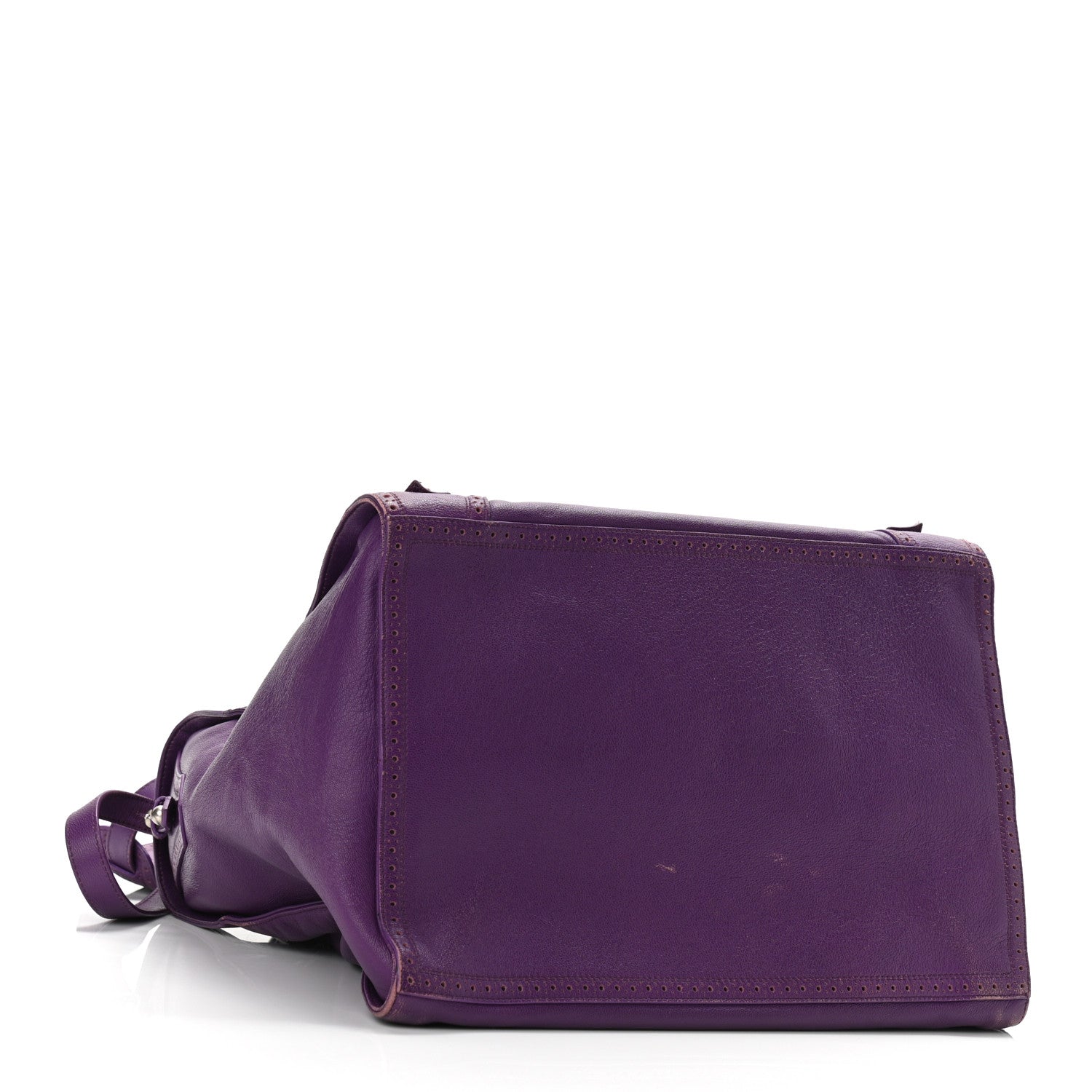 Balenciaga Agneau Classic Silver Hardware Riva Velo Purple 4 of 14