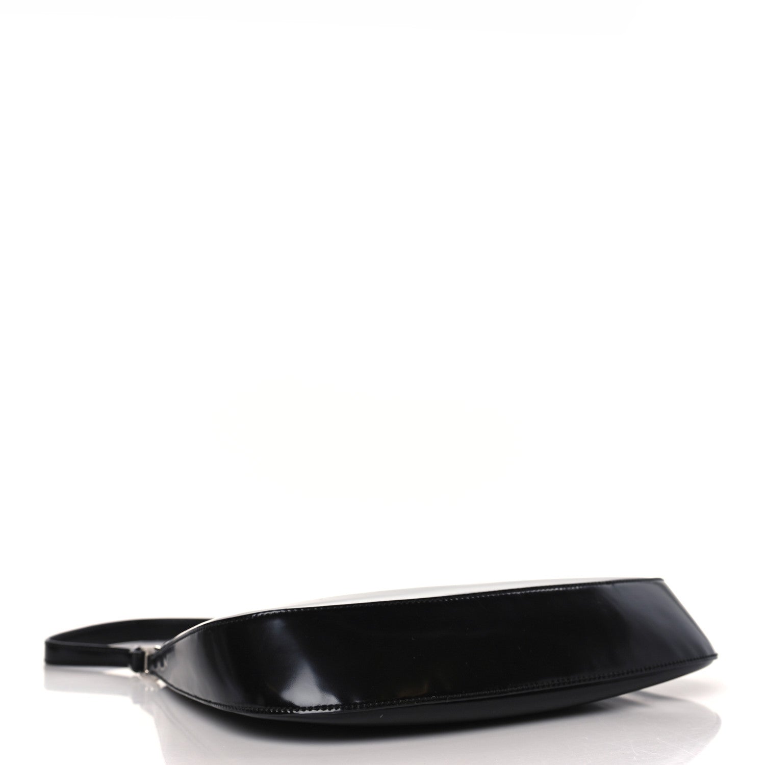 Prada Spazzolato Cleo Shoulder Bag Black 3 of 7