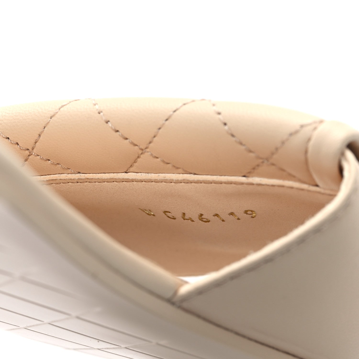 Chanel Lambskin Quilted Turnlock Flat Mules 41 Light Beige 9 of 10