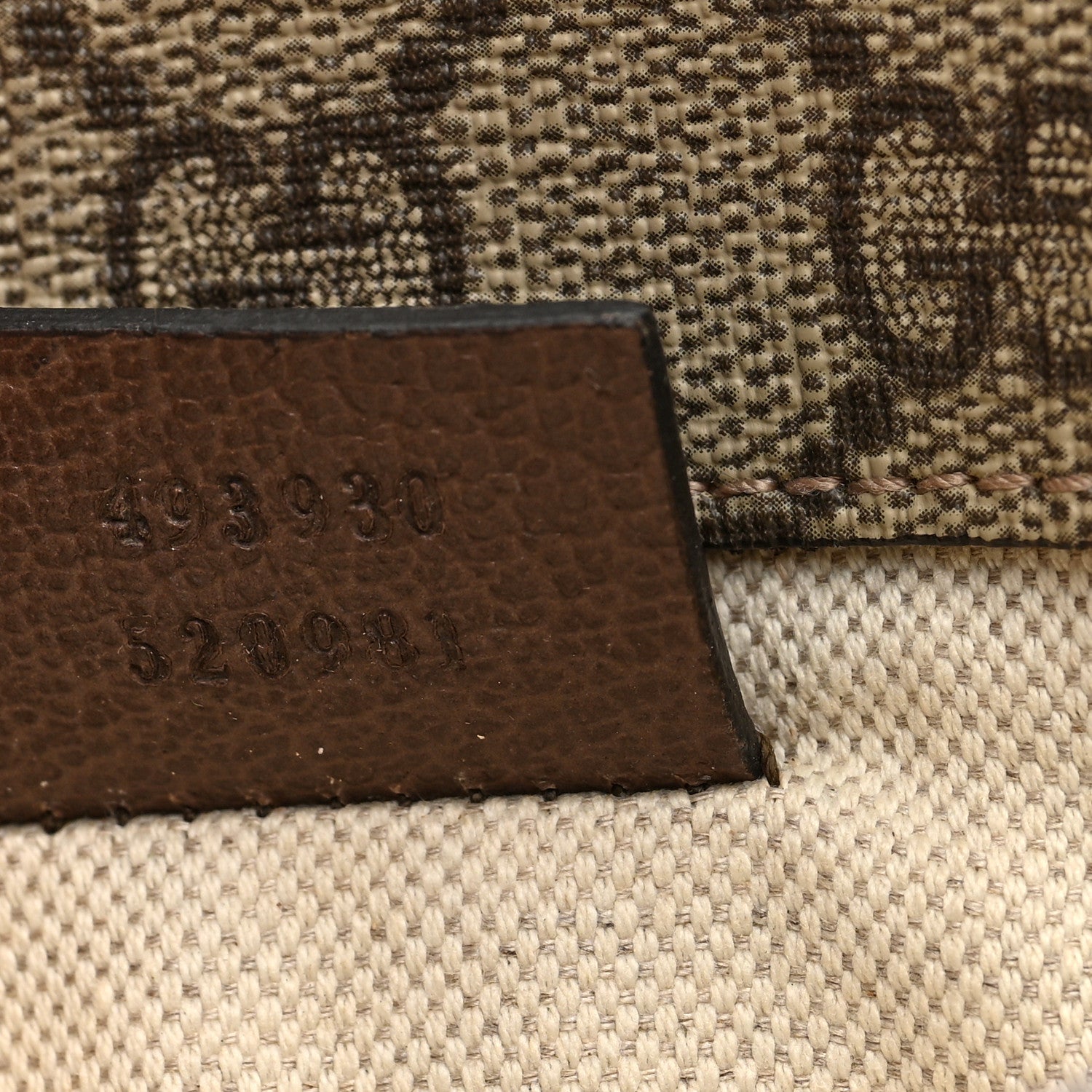 Gucci GG Supreme Monogram Neo Vintage Web Belt Bag Brown 8 of 11