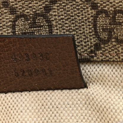 Gucci GG Supreme Monogram Neo Vintage Web Belt Bag Brown 8 of 11